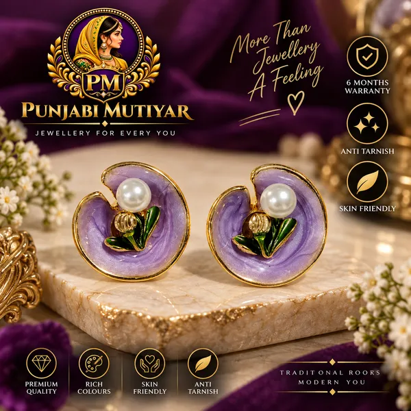 Purple_Stainless_Steel_Earrings_For_Women