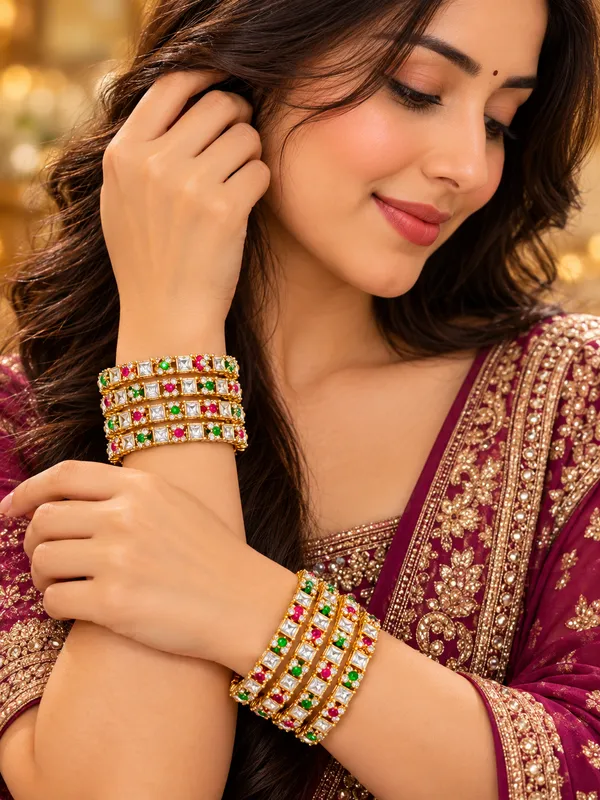 Gold_Stainless_Steel_Bangles_For_Women