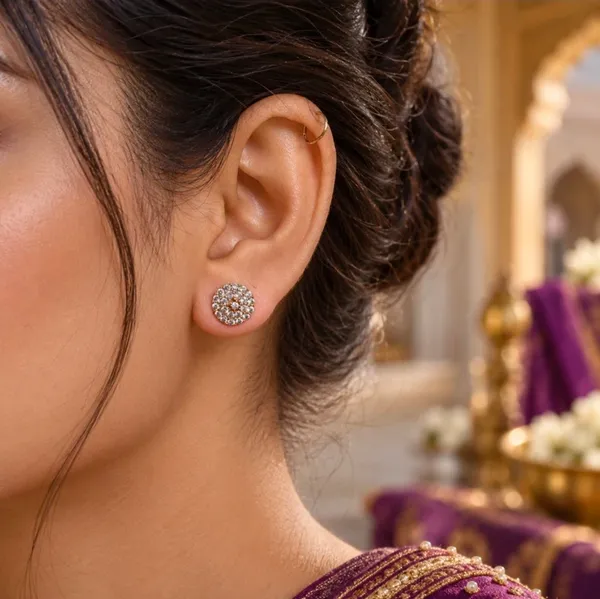 Silver_Stainless_Steel_Earrings_For_Women
