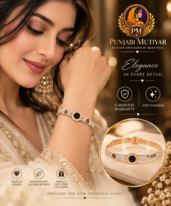 White_Stainless_Steel_Bracelet_For_Women
