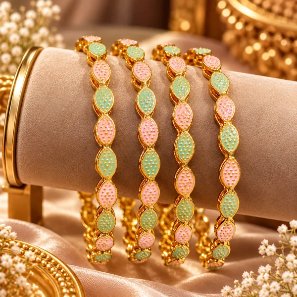Gold_Stainless_Steel_Bangle_For_Women