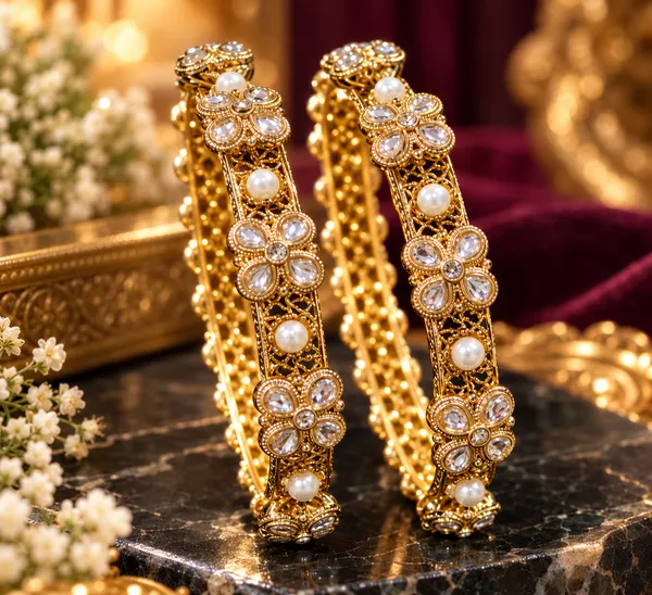 Gold_Stainless_Steel_Bangles_For_Women