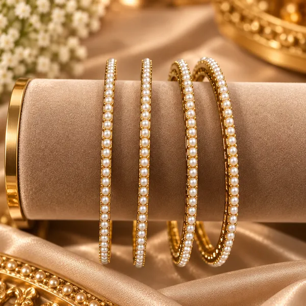 Gold_Stainless_Steel_Bangle_For_Women