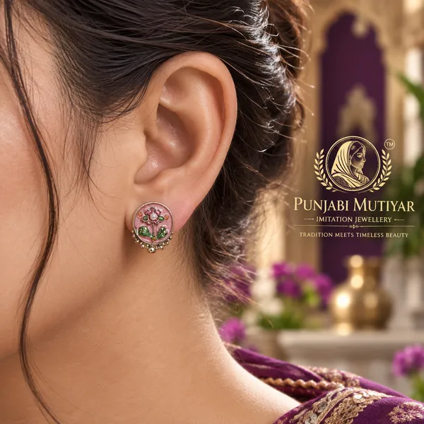 Multicolour_Stainless_Steel_Earrings_For_Women