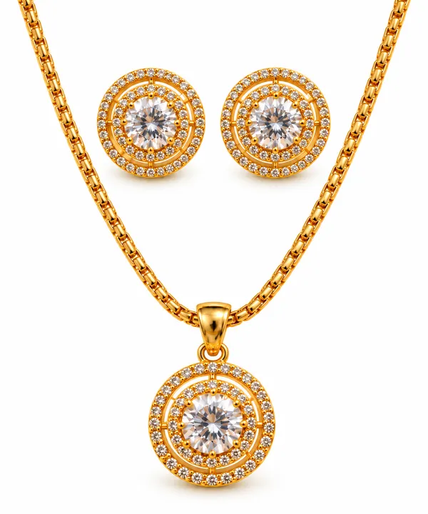 Gold_Stainless_Steel_Pendant_For_Women