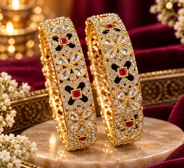 Gold_Stainless_Steel_Bangles_For_Women