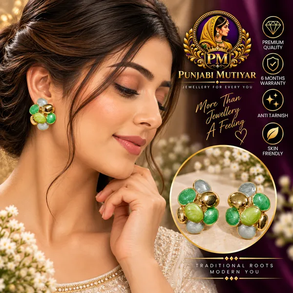 Multicolour_Stainless_Steel_Earrings_For_Women