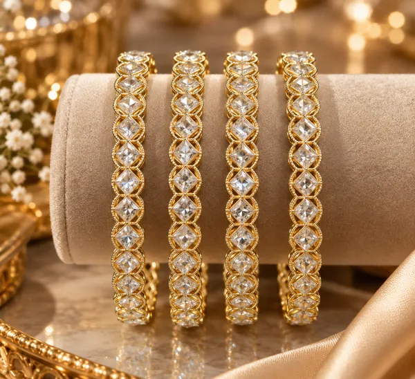 Gold_Stainless_Steel_Bangles_For_Women
