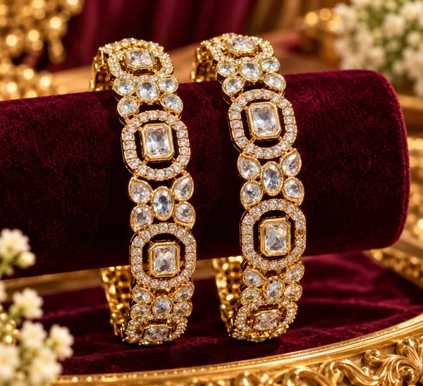 Gold_Stainless_Steel_Bangle_For_Women