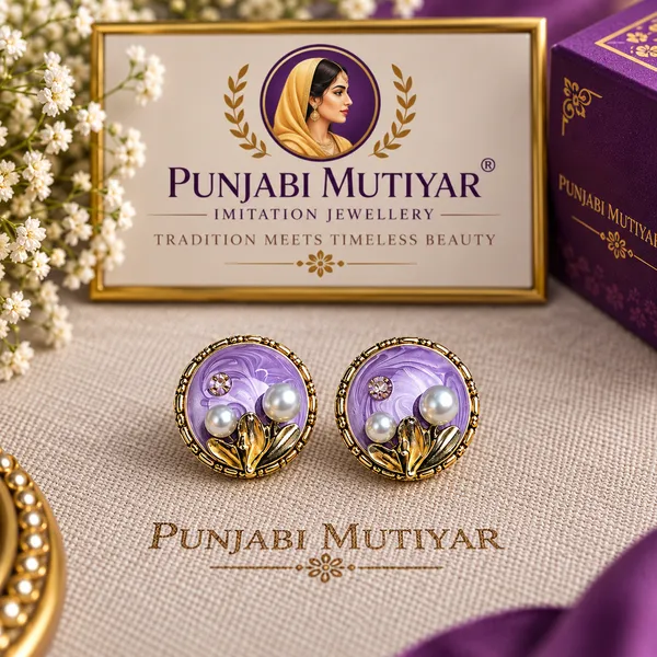 Purple_Stainless_Steel_Earrings_For_Women