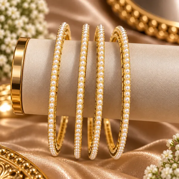 Gold_Stainless_Steel_Bangle_For_Women