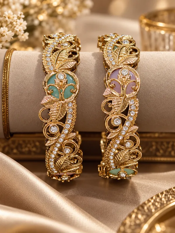 Gold_Stainless_Steel_Bangles_For_Women