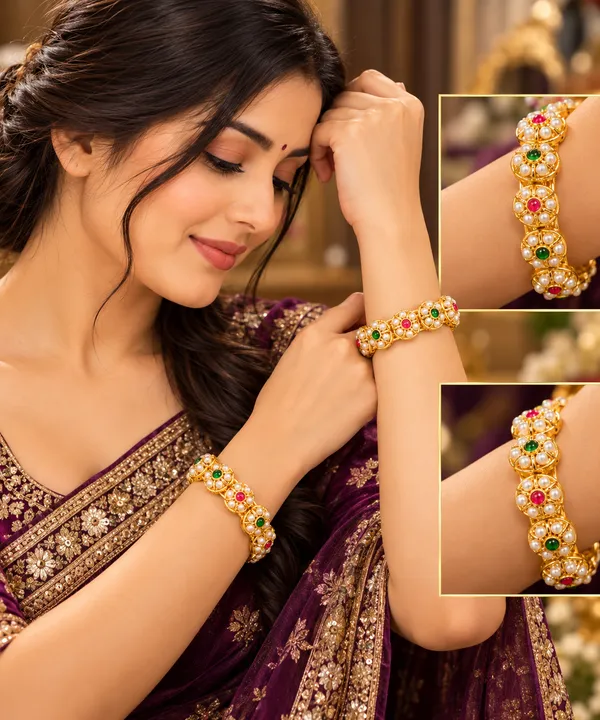 Gold_Stainless_Steel_Bangle_For_Women