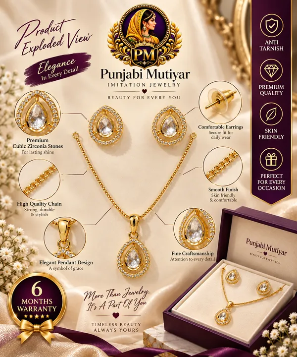 Gold_Stainless_Steel_Pendant_For_Women