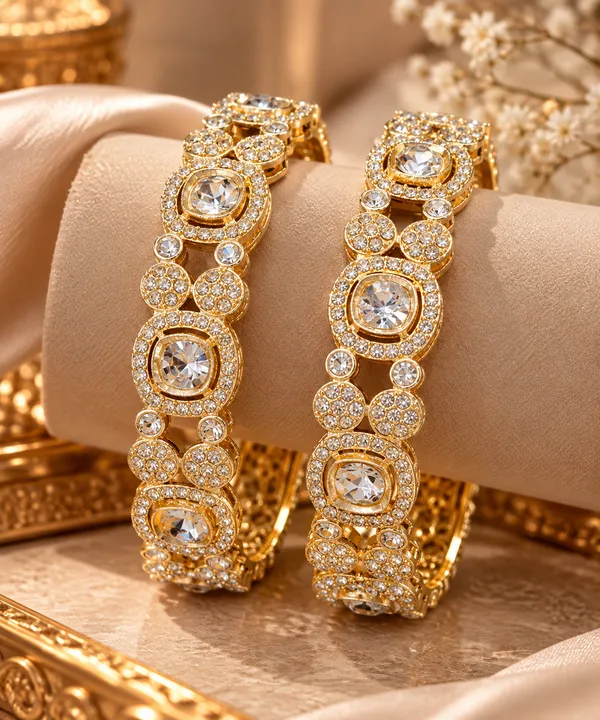 Gold_Stainless_Steel_Bangle_For_Women