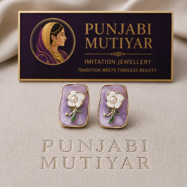 Purple_Stainless_Steel_Earrings_For_Women