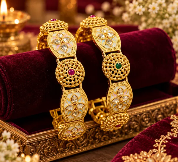 Gold_Stainless_Steel_Bangles_For_Women