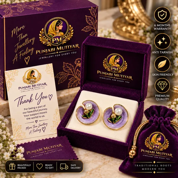 Purple_Stainless_Steel_Earrings_For_Women