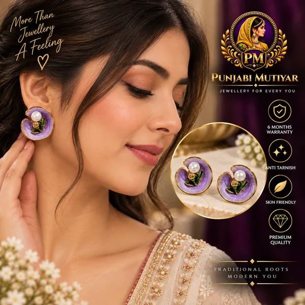 Purple_Stainless_Steel_Earrings_For_Women