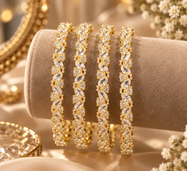 Gold_Stainless_Steel_Bangles_For_Women