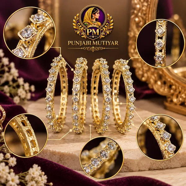Gold_Stainless_Steel_Bangle_For_Women