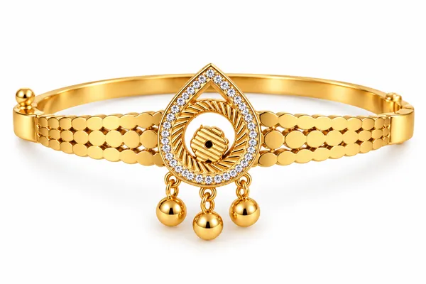 Gold_Stainless_Steel_Bracelet_For_Women
