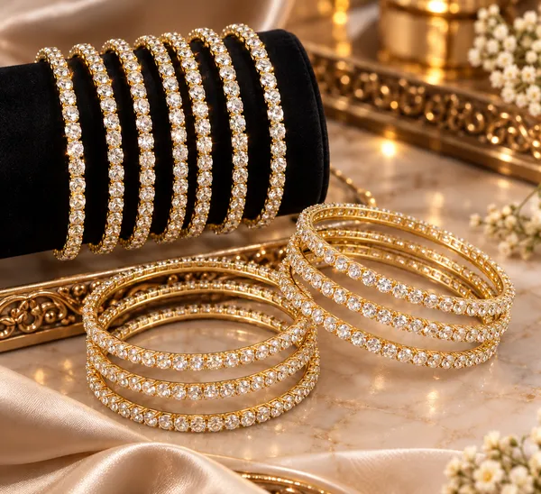 Gold_Stainless_Steel_Bangles_For_Women