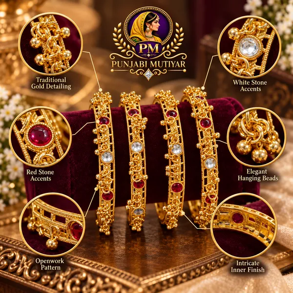 Gold_Stainless_Steel_Bangles_For_Women