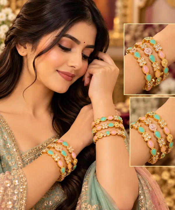 Gold_Stainless_Steel_Bangle_For_Women