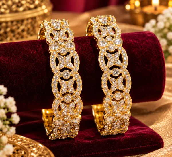 Gold_Stainless_Steel_Bangle_For_Women