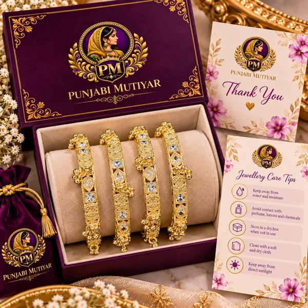 Gold_Stainless_Steel_Bangle_For_Women