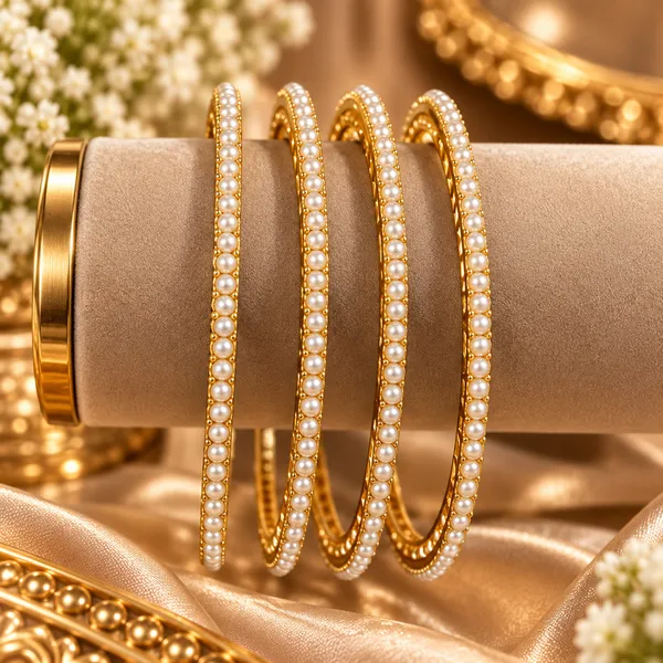 Gold_Stainless_Steel_Bangle_For_Women