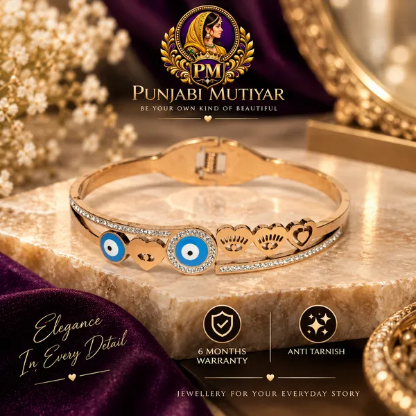 Blue_Stainless_Steel_Bracelet_For_Women