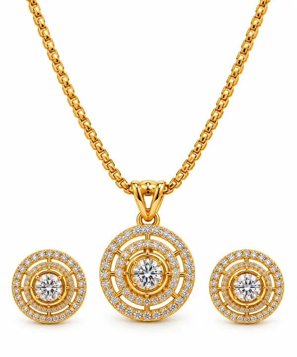 Gold_Stainless_Steel_Pendant_For_Women