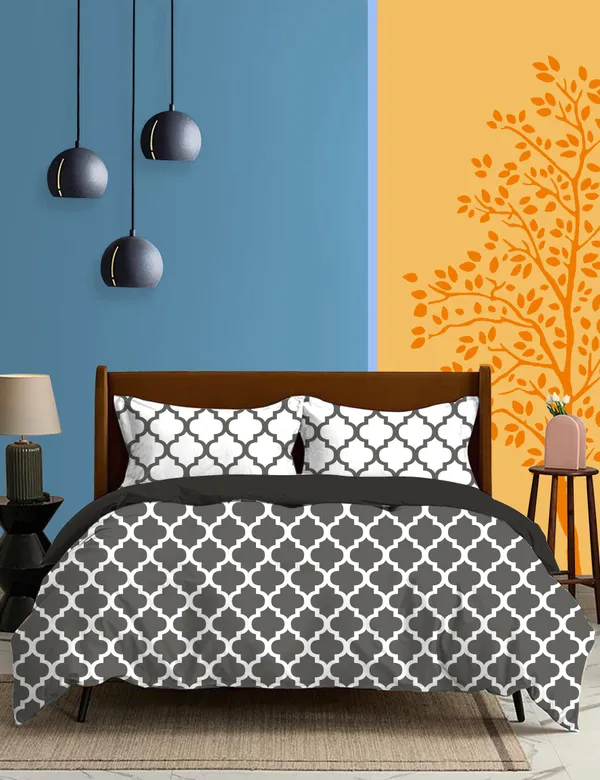 Black_&_White_Pure_Cotton_Super_King_Size_Premium_Quality_Geometric_Design_Bedsheet_(210\_Tc)