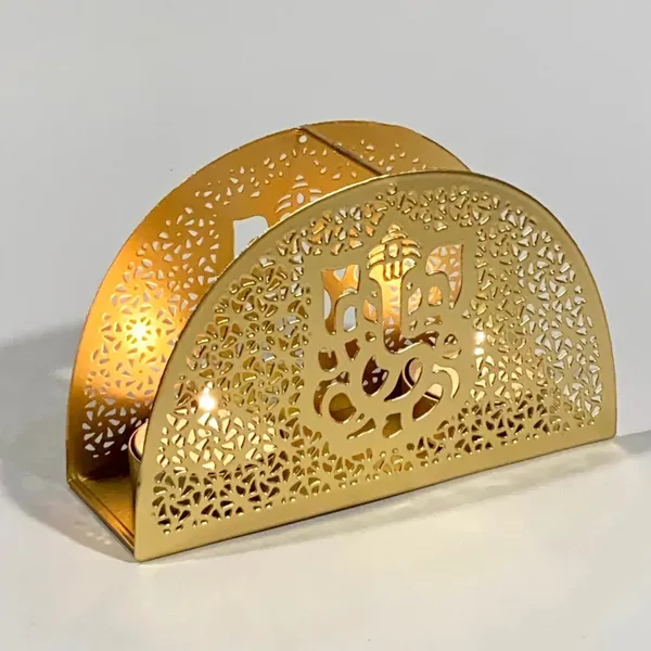 Golden_Elegant_Ganesha_Shadow_Tea_Light_Holder_With_Intricate_Cutout_Design,_(L16*H9*W5)_(128G)