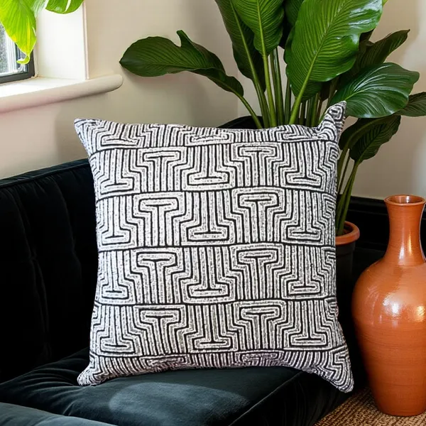 Grey_Beads_Sequen_Work_Cushion_Cover