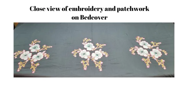 Grey_Designer_Embroidered_Floral_Pattern_Bedcover