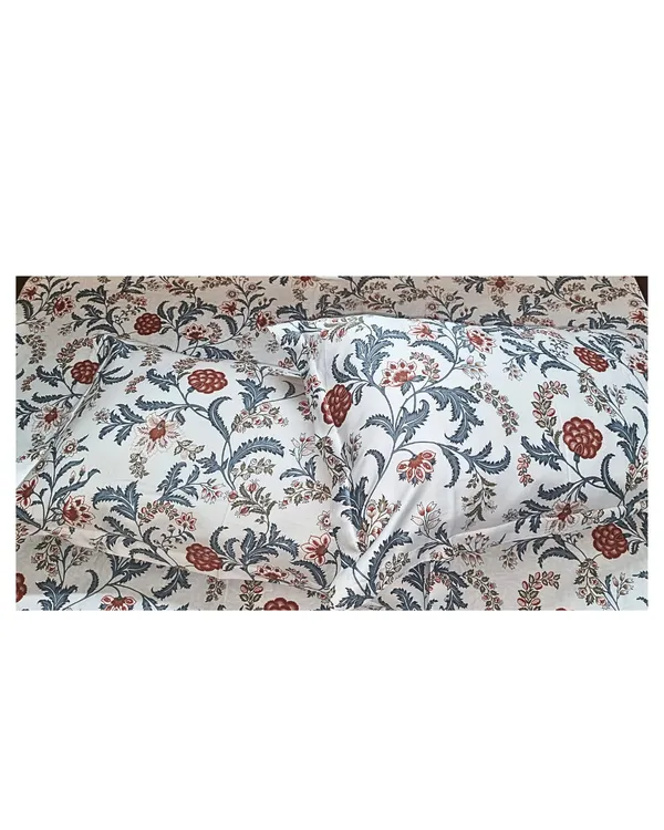 Off_White_Premium_Digital_Print_500_Tc_King_Size_Bedsheet_With_2_Pillows