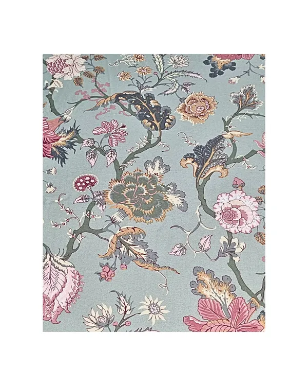 Grey_Pure_Cotton_Printed_Floral_400_Tc_Bedsheet_(King_Size)