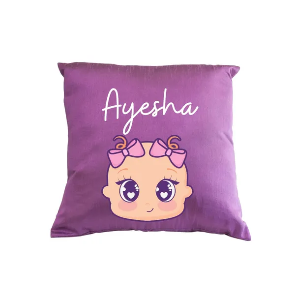 Purple_Girl_Theme_Embroidered_Personalised_Cushion