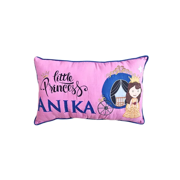 Pink_Little_Princess_Customised_Cushion_Kids_For_GirlsBest_For_GiftingName_Can_Be_Changed