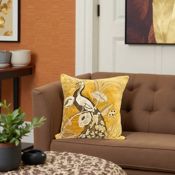 Yellow_Embroided_Premium_Cushion_Cover