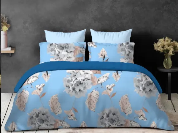 Blue_Printed_Double_Bed_Micro_Cotton_Bedsheet