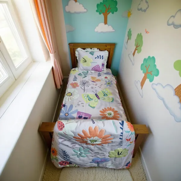Blossoms_kids_bedding_set_with_1_bedsheet(_)_,_1_pillow(_)_with_filler_and_1_quilt_(35x40_inch_)