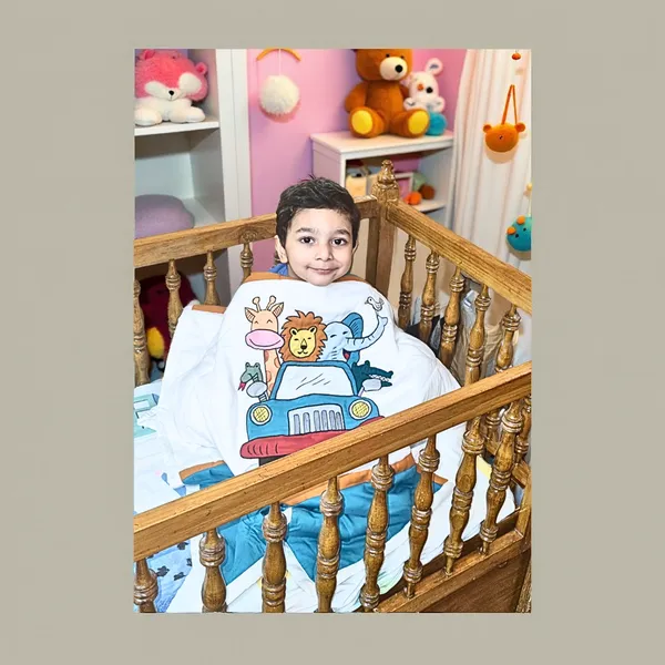Blossoms_kids_embroidered_jungle_theme_quilt_35"x45"_for_age_upto_4_years.