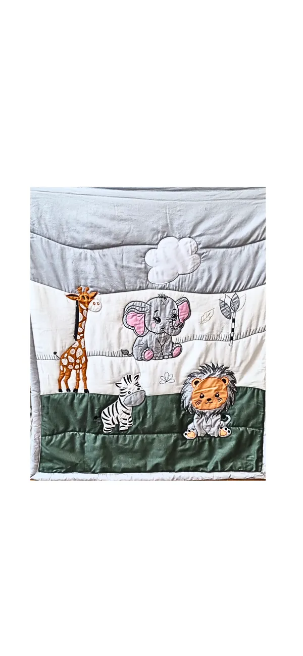 Blossoms_kids_jungle_theme_embroided_patchwork_pure_cotton_fabric_quilt_(35x40_inch_)_age_upto_4_years.