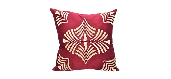 Blossoms_Mehroon_cotton_Cushion_covers|_16x16_inch_|_super_premium_zari_embroidery_|_pack_of_1
