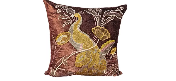 Blossoms_champaign_colour_velvet_Cushion_covers|_16x16_inch_|_super_premium_embroidery_|_pack_of_1