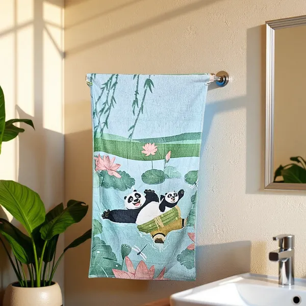 Blossoms_kids_"Panda"_cartoon_printed_Towels_|_100%_Cotton_towels|_|_safe_for_kids_|_big_size_24x27_inch_|_set_of_1_pc_.